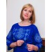 Sale!! Embroidered dress "Festive Winter Mood", size XXXL
